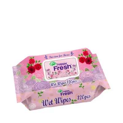 Happy Fresh Wet Wipes (Rose)