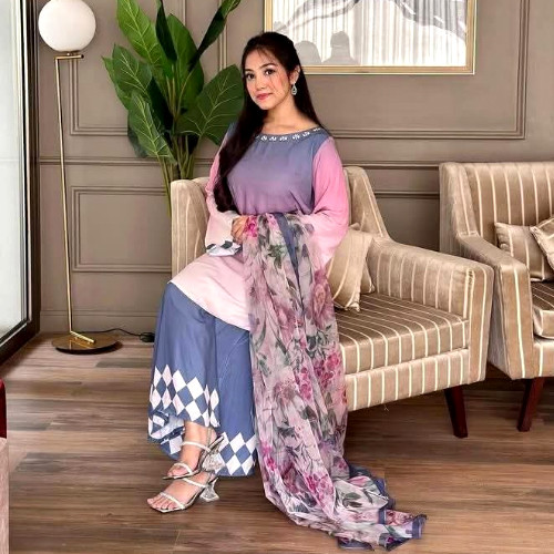 Dubai silk 3 piece