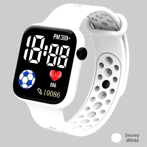 Square LED Sports Watch